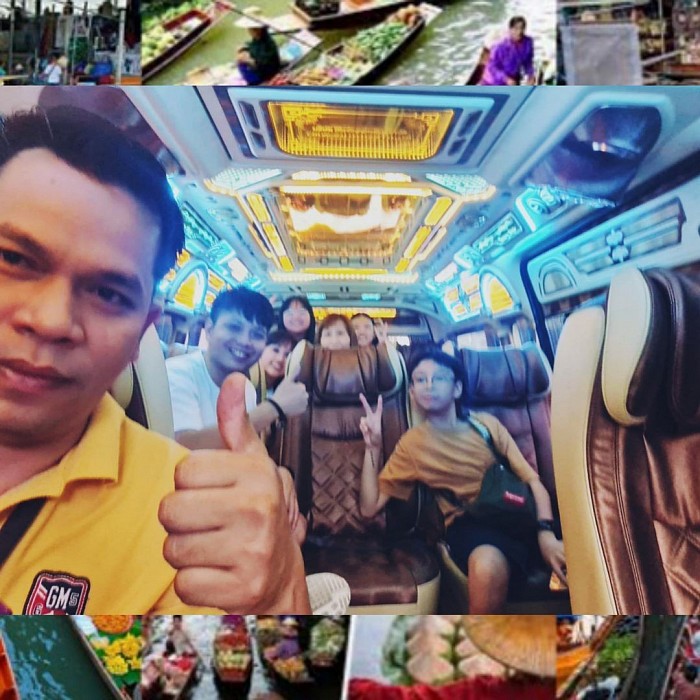 van rental with driver in bangkok
